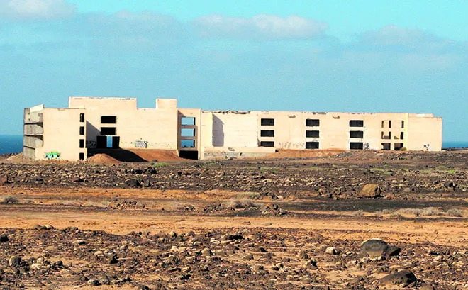 bâtiments abandonnés aux Canaries